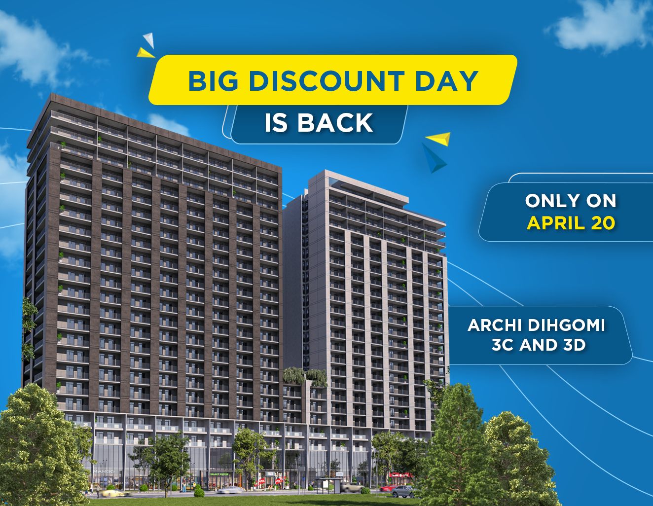 Big Discount Day is coming back at Archi